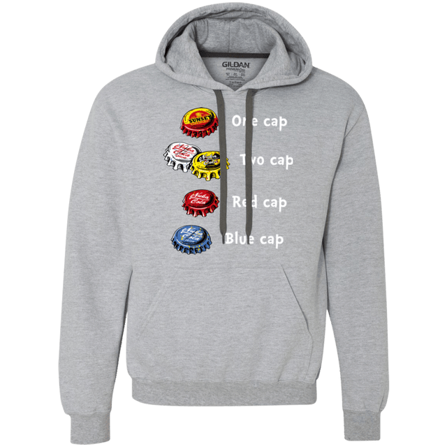 Sweatshirts Sport Grey / Small Bottle Caps Fever Premium Fleece Hoodie