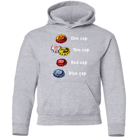 Sweatshirts Sport Grey / YS Bottle Caps Fever Youth Hoodie