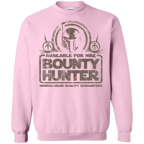 Sweatshirts Light Pink / Small bounty hunter 2 Crewneck Sweatshirt