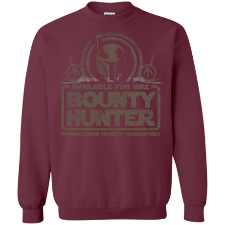 Sweatshirts Maroon / Small bounty hunter 2 Crewneck Sweatshirt