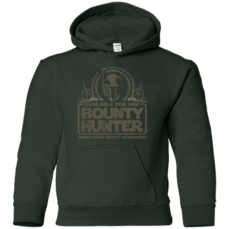 Sweatshirts Forest Green / YS bounty hunter 2 Youth Hoodie