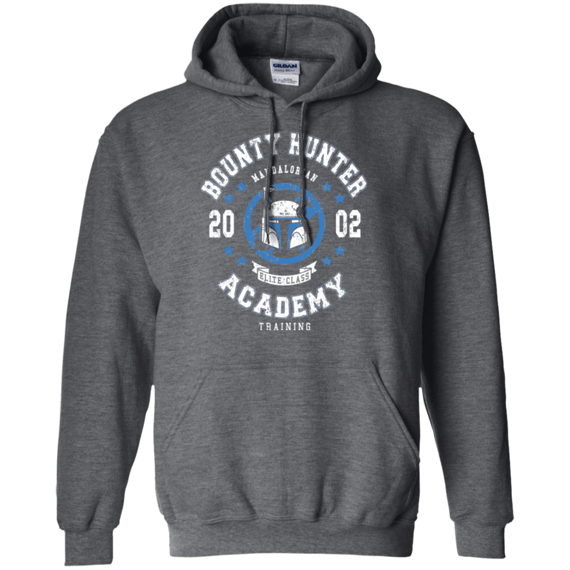 Sweatshirts Dark Heather / Small Bounty Hunter Academy 02 Pullover Hoodie