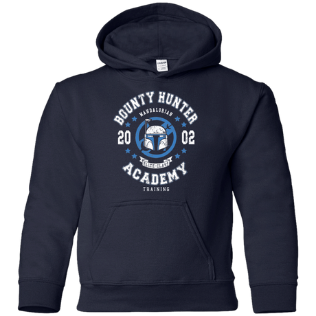 Sweatshirts Navy / YS Bounty Hunter Academy 02 Youth Hoodie