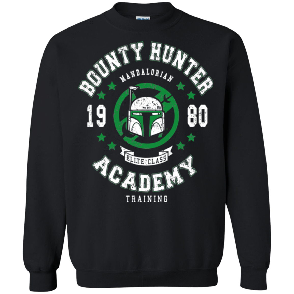 Sweatshirts Black / Small Bounty Hunter Academy 80 Crewneck Sweatshirt