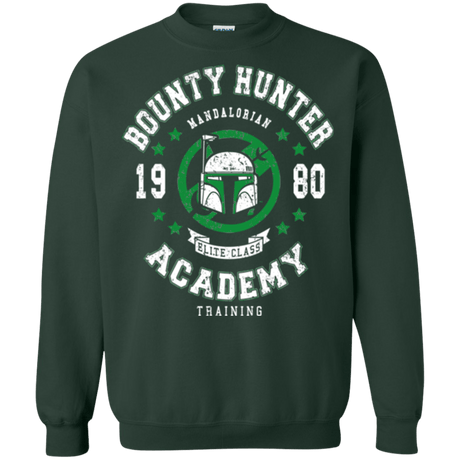 Sweatshirts Forest Green / Small Bounty Hunter Academy 80 Crewneck Sweatshirt