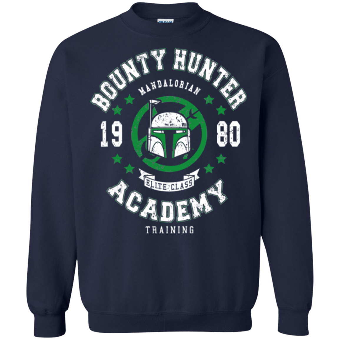 Sweatshirts Navy / Small Bounty Hunter Academy 80 Crewneck Sweatshirt
