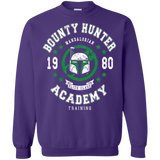 Sweatshirts Purple / Small Bounty Hunter Academy 80 Crewneck Sweatshirt