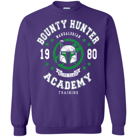 Sweatshirts Purple / Small Bounty Hunter Academy 80 Crewneck Sweatshirt