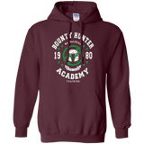 Sweatshirts Maroon / Small Bounty Hunter Academy 80 Pullover Hoodie