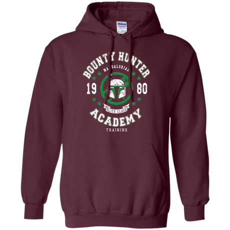 Sweatshirts Maroon / Small Bounty Hunter Academy 80 Pullover Hoodie