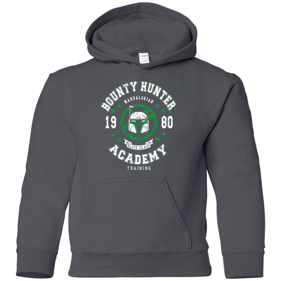 Sweatshirts Charcoal / YS Bounty Hunter Academy 80 Youth Hoodie