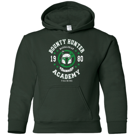 Sweatshirts Forest Green / YS Bounty Hunter Academy 80 Youth Hoodie