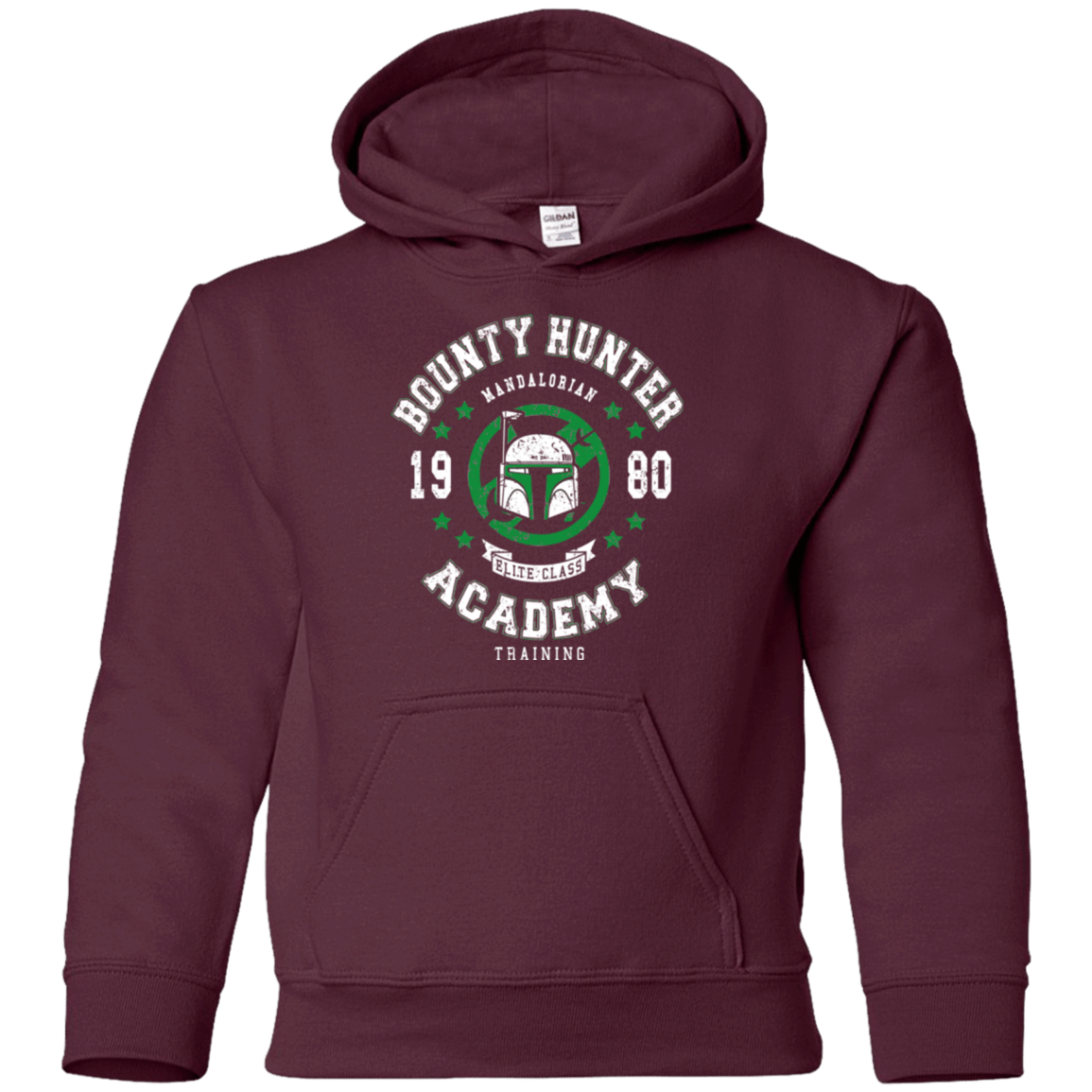 Sweatshirts Maroon / YS Bounty Hunter Academy 80 Youth Hoodie