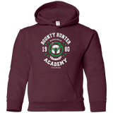 Sweatshirts Maroon / YS Bounty Hunter Academy 80 Youth Hoodie