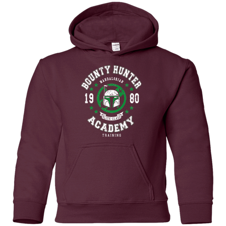 Sweatshirts Maroon / YS Bounty Hunter Academy 80 Youth Hoodie