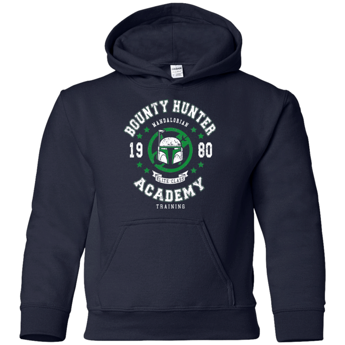 Sweatshirts Navy / YS Bounty Hunter Academy 80 Youth Hoodie