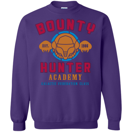 Sweatshirts Purple / Small Bounty Hunter Academy Crewneck Sweatshirt