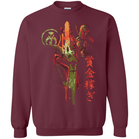 Sweatshirts Maroon / Small Bounty Hunter Crewneck Sweatshirt