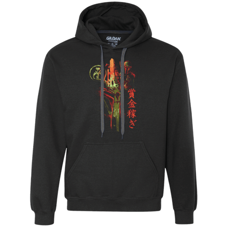 Sweatshirts Black / Small Bounty Hunter Premium Fleece Hoodie