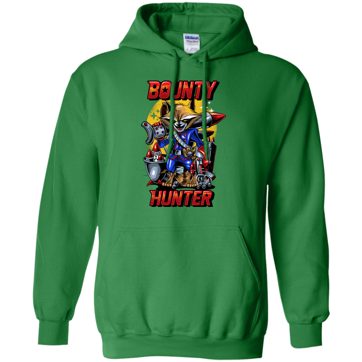 Sweatshirts Irish Green / Small Bounty Hunter Pullover Hoodie