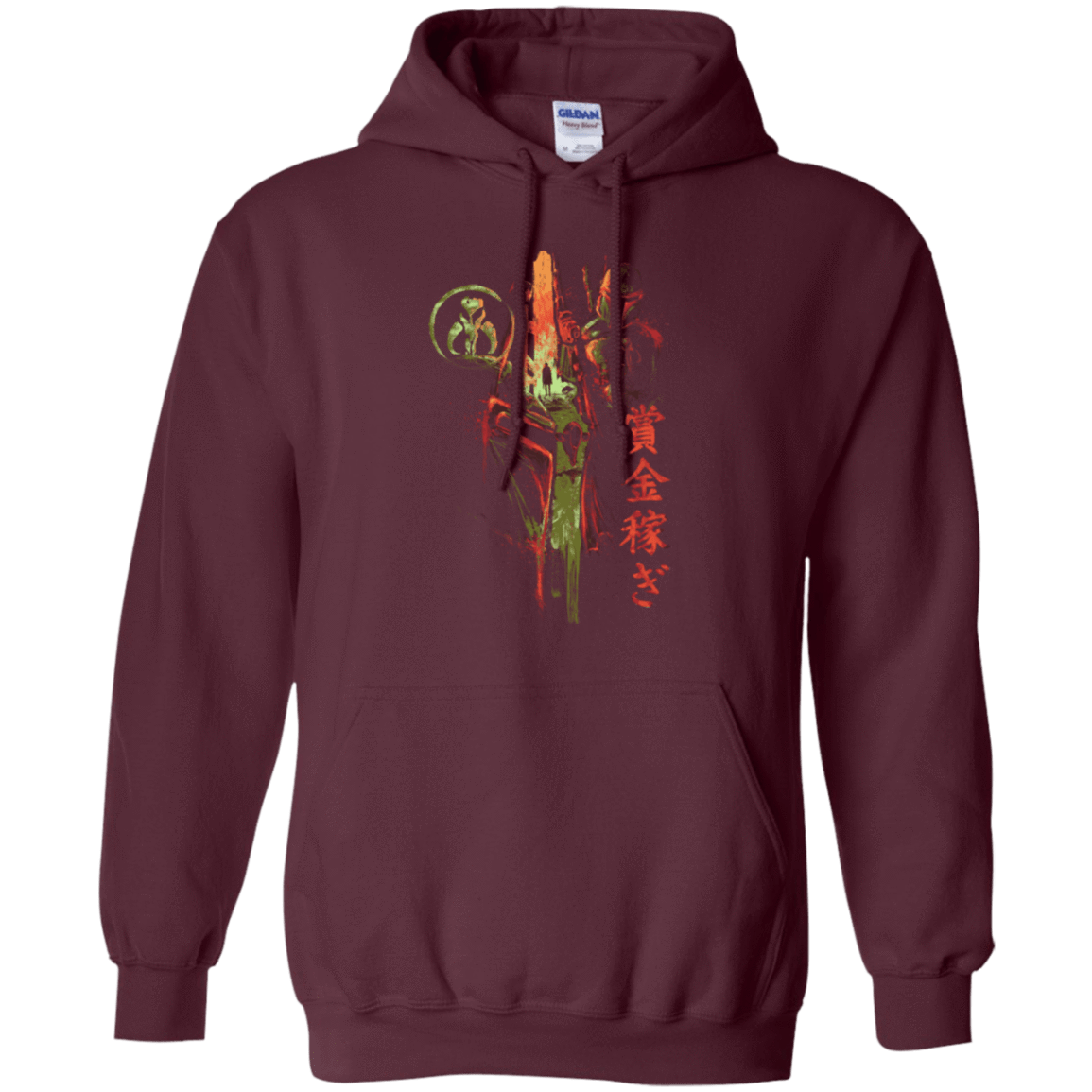 Sweatshirts Maroon / Small Bounty Hunter Pullover Hoodie