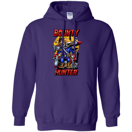 Sweatshirts Purple / Small Bounty Hunter Pullover Hoodie