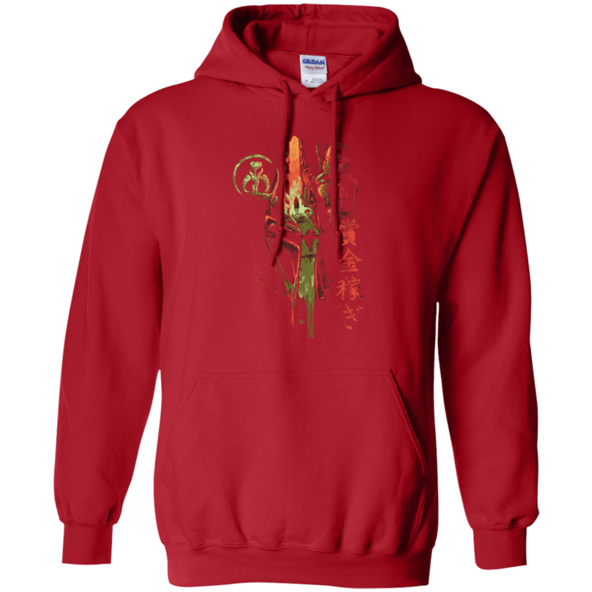 Sweatshirts Red / Small Bounty Hunter Pullover Hoodie