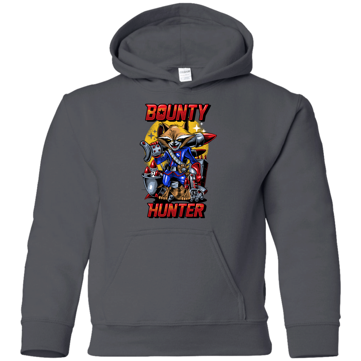 Sweatshirts Charcoal / YS Bounty Hunter Youth Hoodie