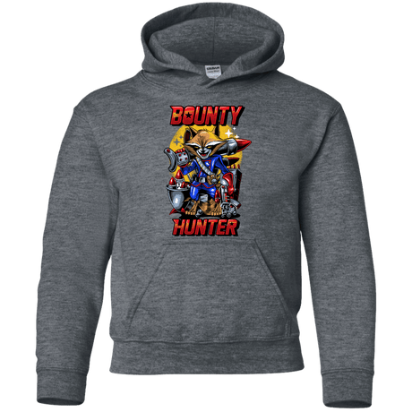 Sweatshirts Dark Heather / YS Bounty Hunter Youth Hoodie