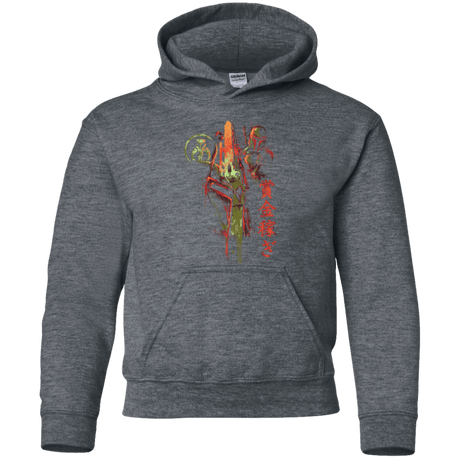 Sweatshirts Dark Heather / YS Bounty Hunter Youth Hoodie