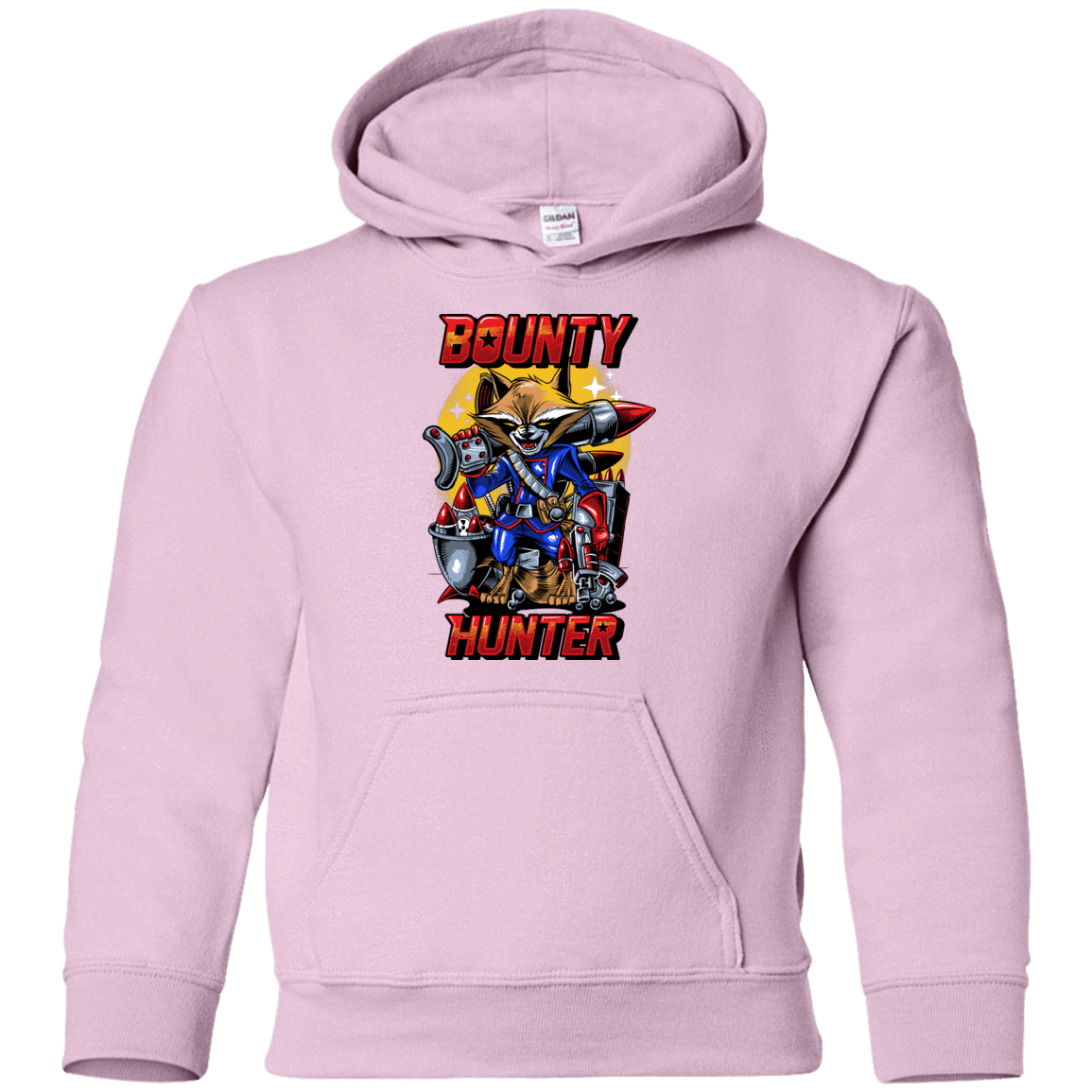 Sweatshirts Light Pink / YS Bounty Hunter Youth Hoodie