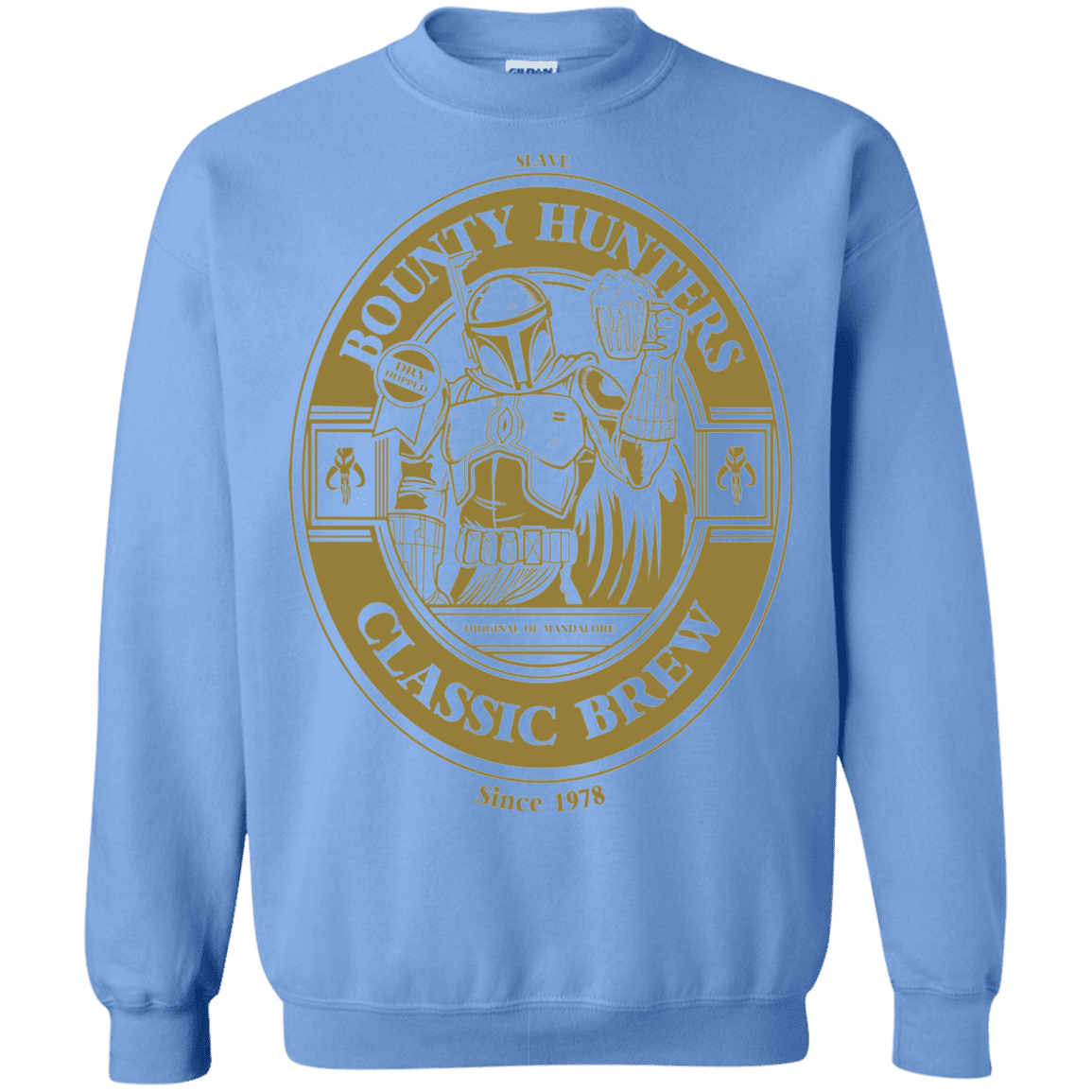 Sweatshirts Carolina Blue / S Bounty Hunters Classic Brew Crewneck Sweatshirt