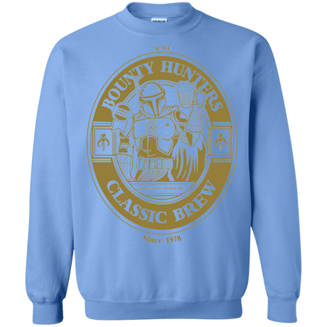 Sweatshirts Carolina Blue / S Bounty Hunters Classic Brew Crewneck Sweatshirt