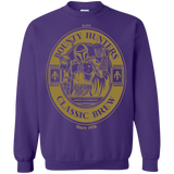 Sweatshirts Purple / S Bounty Hunters Classic Brew Crewneck Sweatshirt