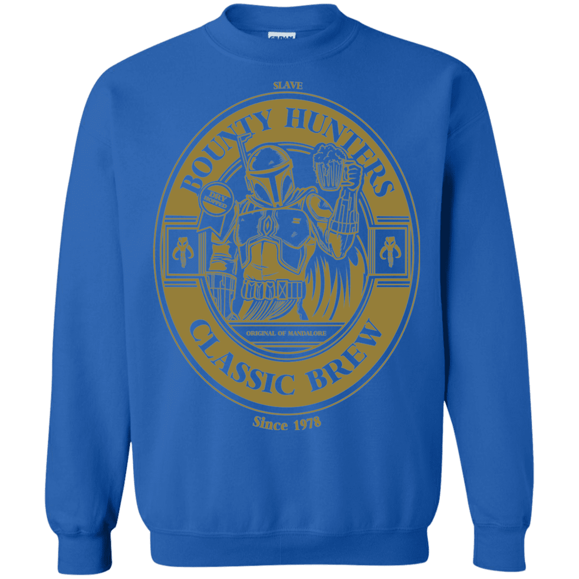 Sweatshirts Royal / S Bounty Hunters Classic Brew Crewneck Sweatshirt