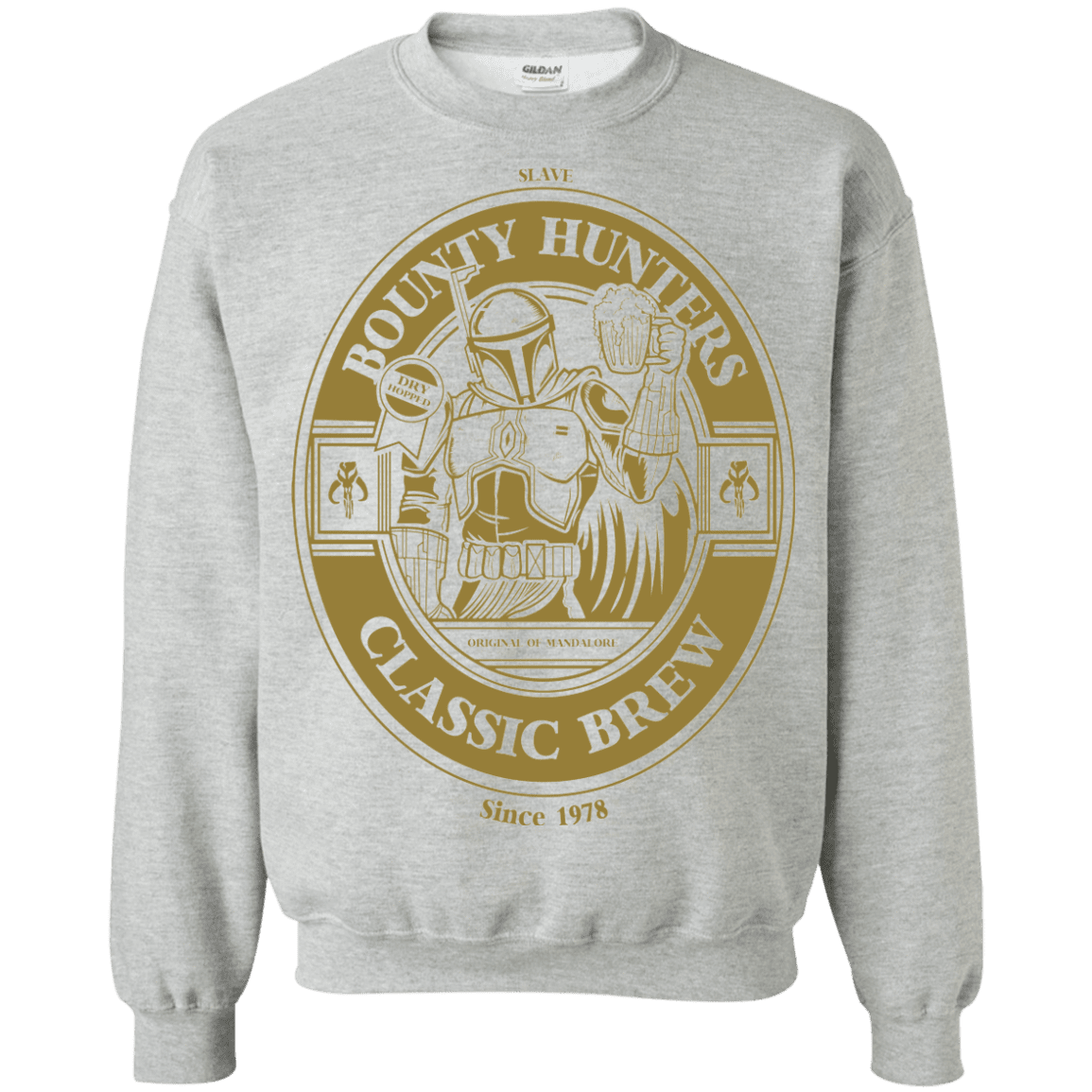 Sweatshirts Sport Grey / S Bounty Hunters Classic Brew Crewneck Sweatshirt