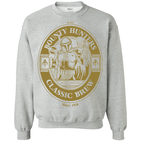 Sweatshirts Sport Grey / S Bounty Hunters Classic Brew Crewneck Sweatshirt