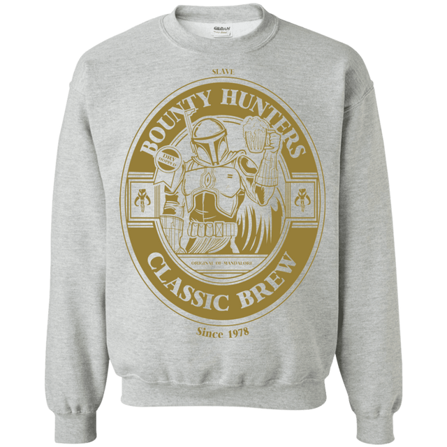 Sweatshirts Sport Grey / S Bounty Hunters Classic Brew Crewneck Sweatshirt