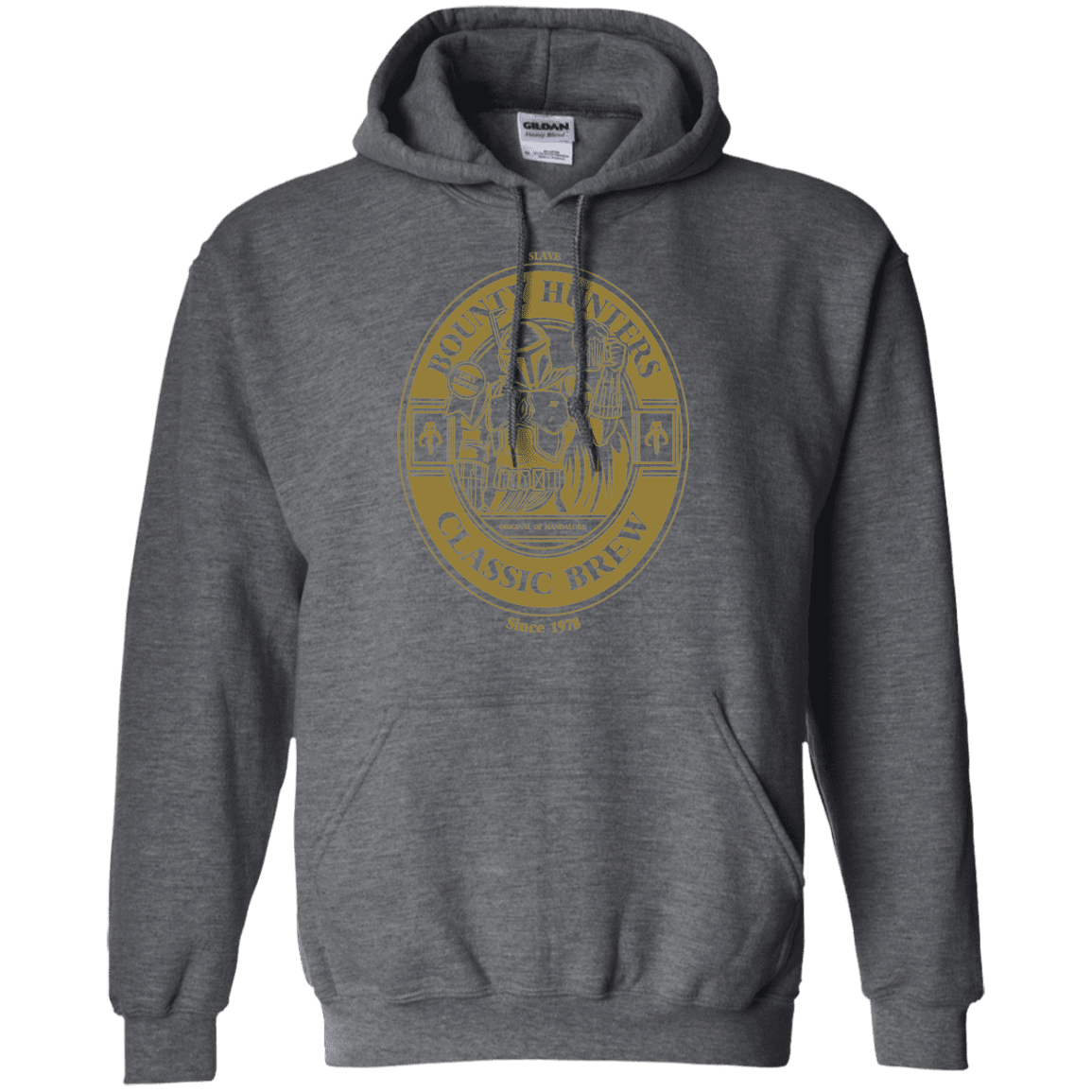 Sweatshirts Dark Heather / S Bounty Hunters Classic Brew Pullover Hoodie