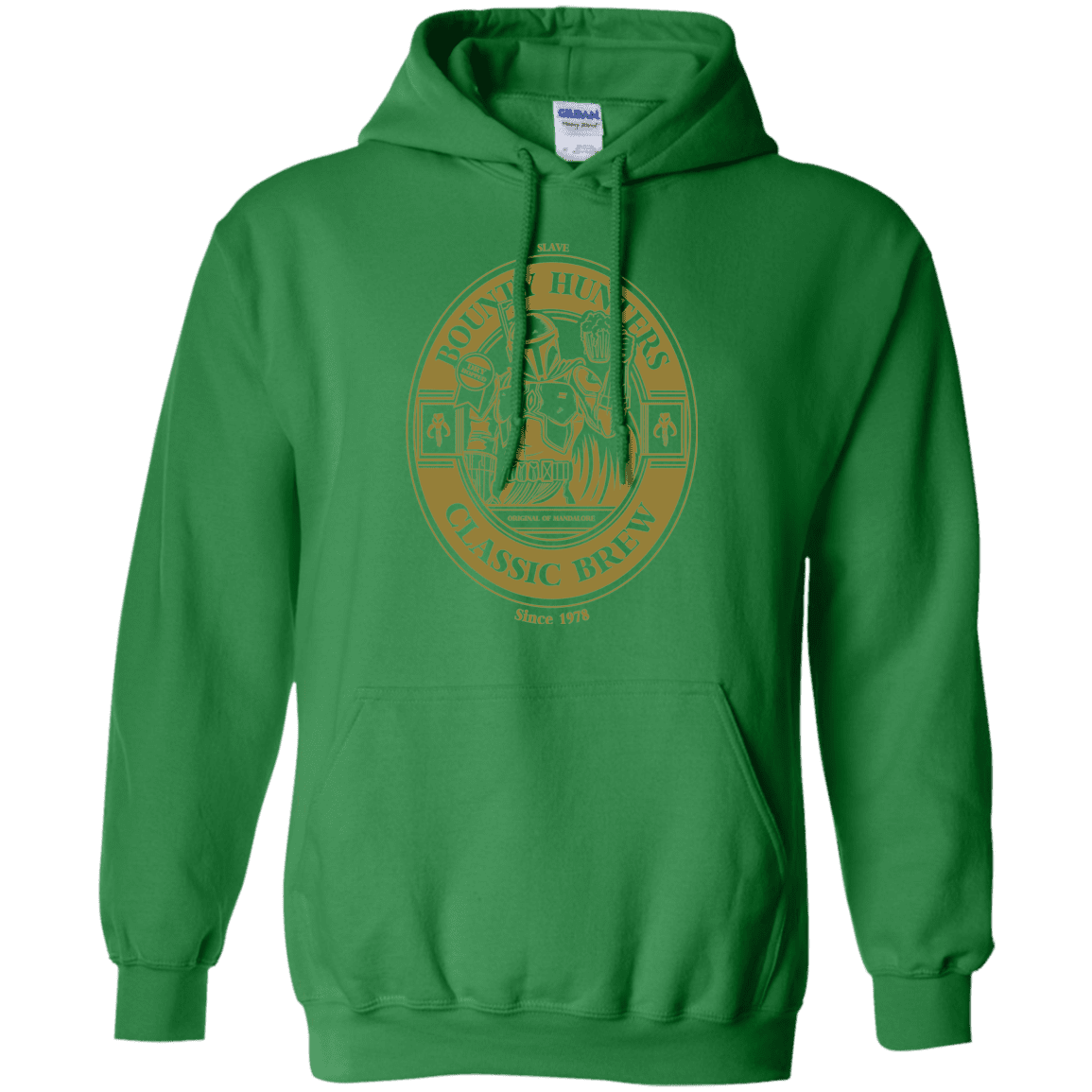 Sweatshirts Irish Green / S Bounty Hunters Classic Brew Pullover Hoodie
