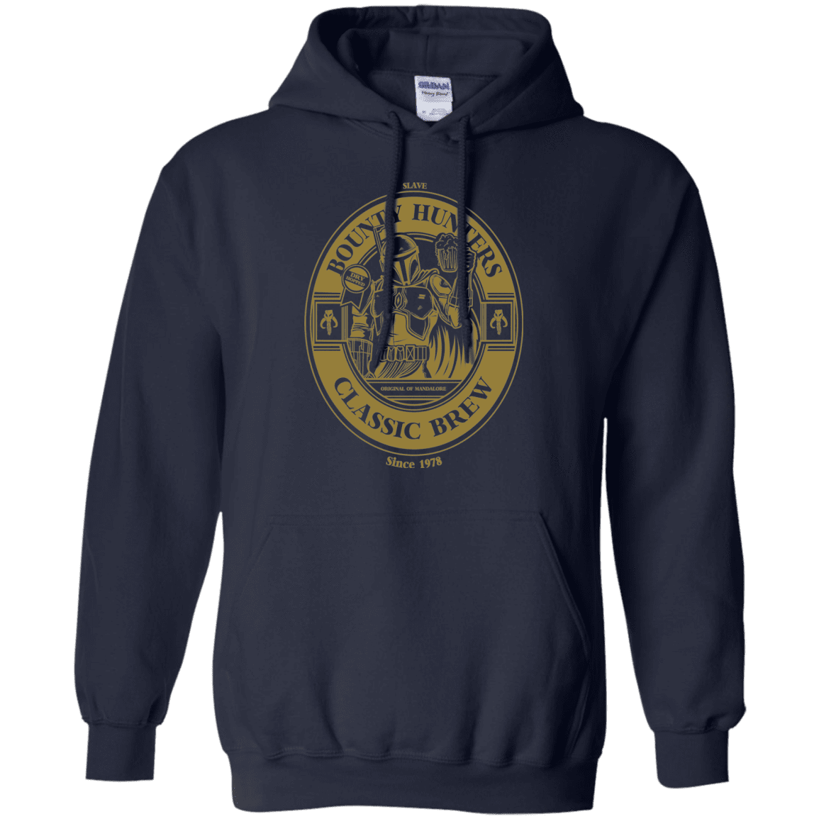 Sweatshirts Navy / S Bounty Hunters Classic Brew Pullover Hoodie