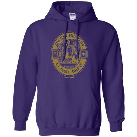 Sweatshirts Purple / S Bounty Hunters Classic Brew Pullover Hoodie