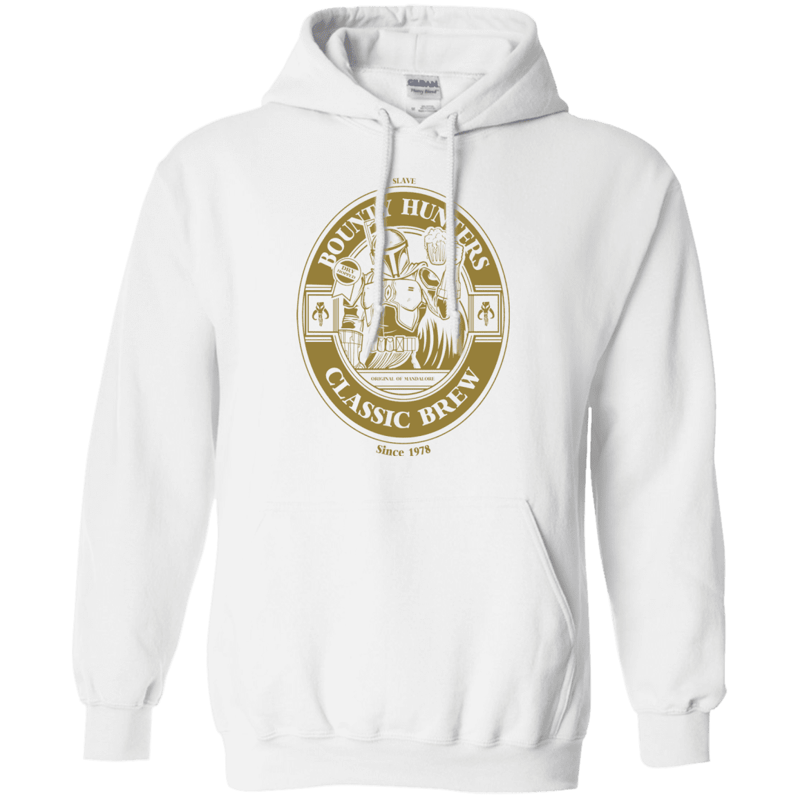 Sweatshirts White / S Bounty Hunters Classic Brew Pullover Hoodie