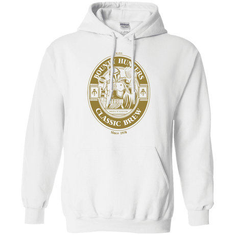 Sweatshirts White / S Bounty Hunters Classic Brew Pullover Hoodie