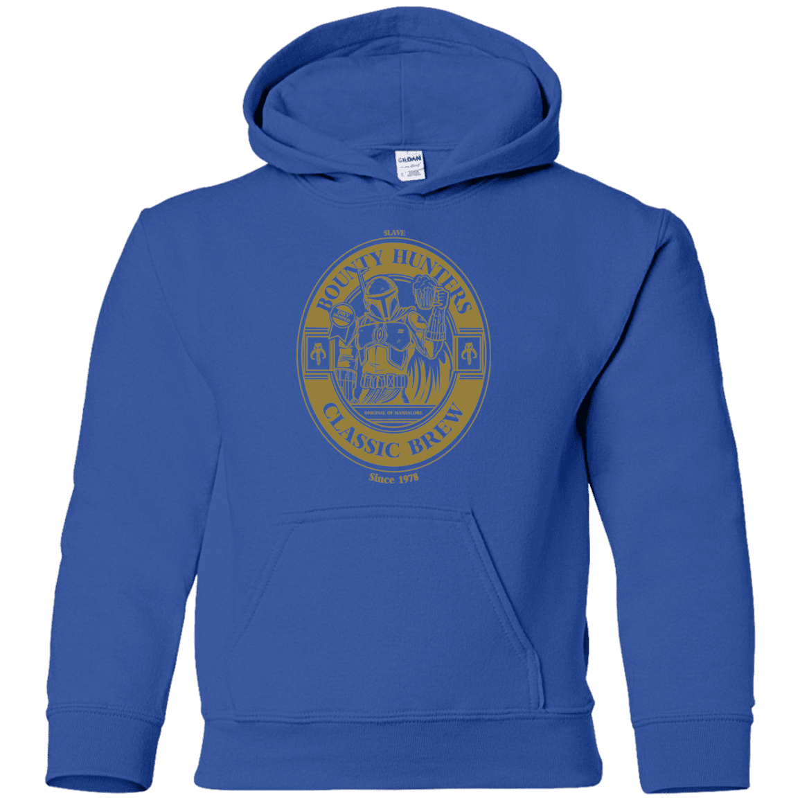 Sweatshirts Royal / YS Bounty Hunters Classic Brew Youth Hoodie