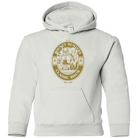 Sweatshirts White / YS Bounty Hunters Classic Brew Youth Hoodie