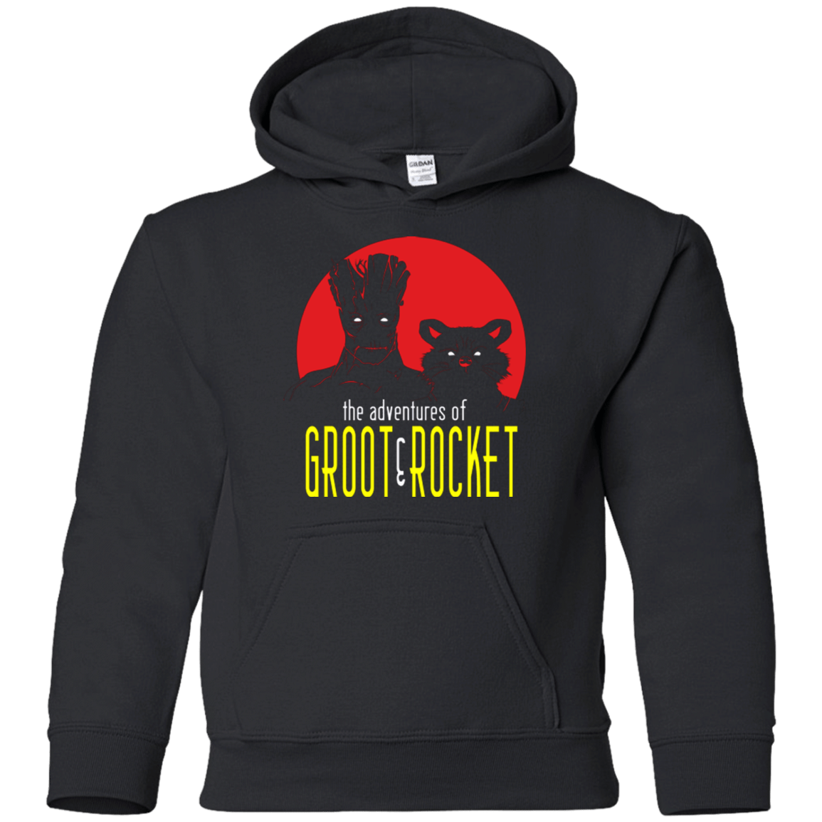 Sweatshirts Black / YS BOUNTY HUNTERS Youth Hoodie