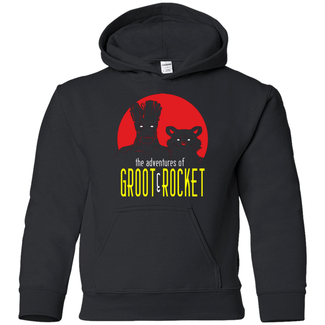 Sweatshirts Black / YS BOUNTY HUNTERS Youth Hoodie