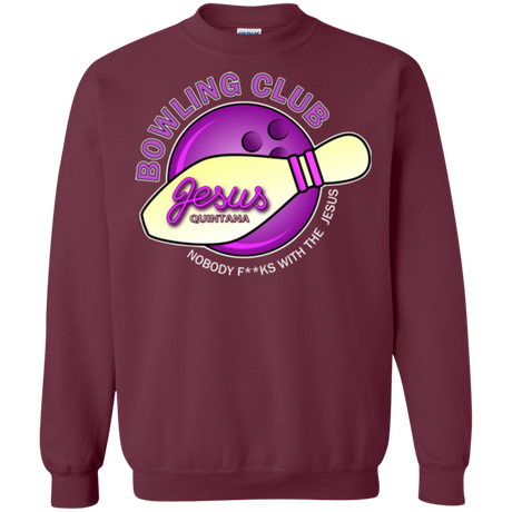 Sweatshirts Maroon / Small Bowling club Crewneck Sweatshirt