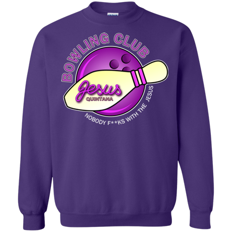 Sweatshirts Purple / Small Bowling club Crewneck Sweatshirt